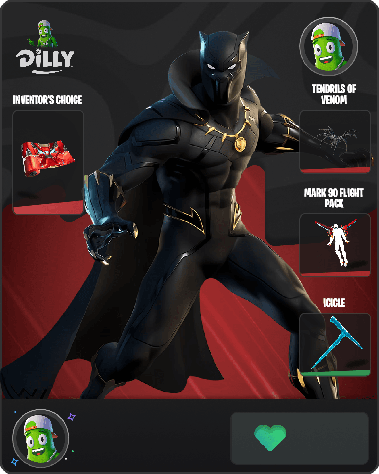 Black Panther Fortnite combo