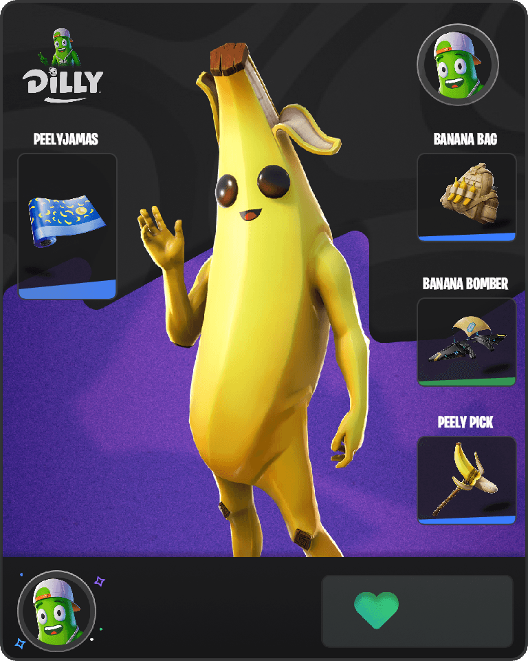 Peely Fortnite combo
