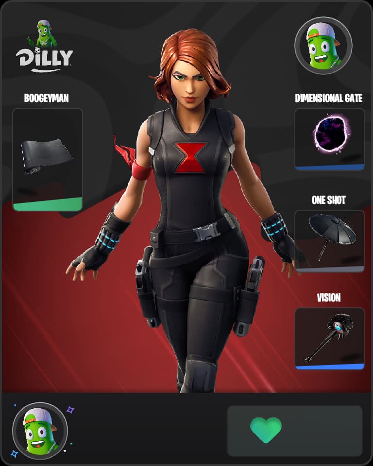 Black Widow Outfit combo by kemo