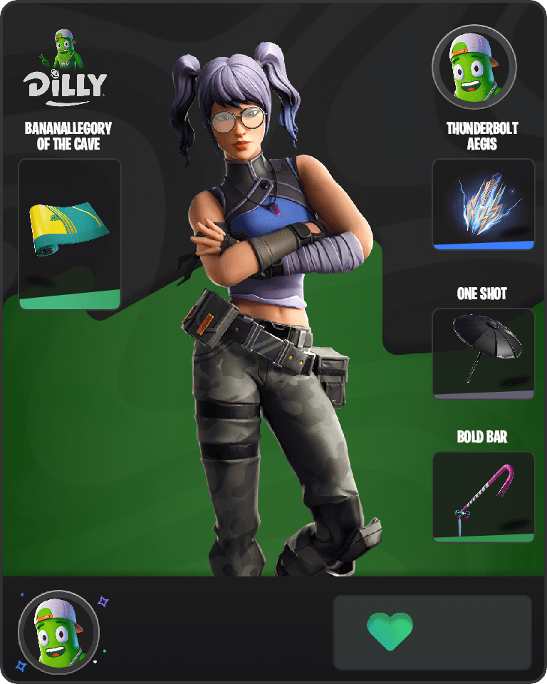Crystal Fortnite combo
