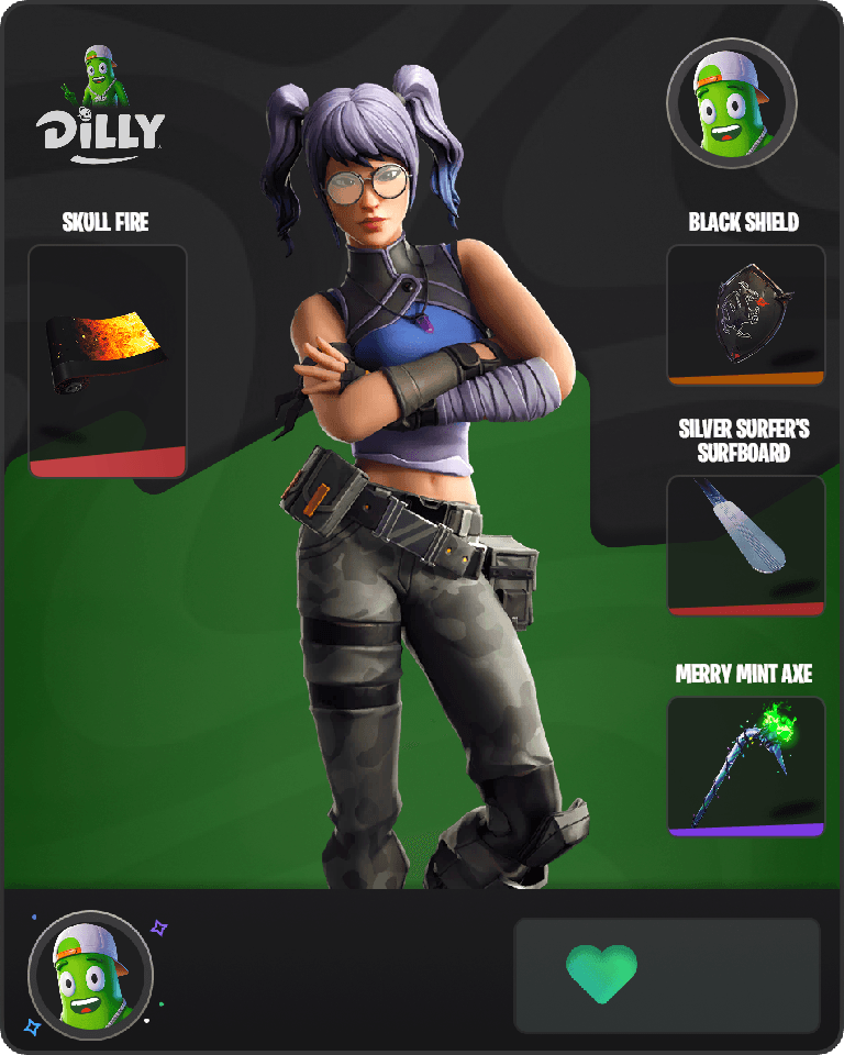 Crystal Fortnite combo