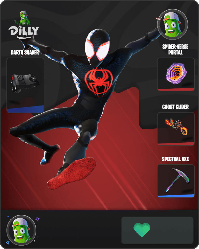 Spider-Man (Miles Morales) Fortnite combo