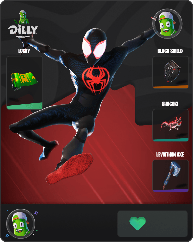 Spider-Man (Miles Morales) Fortnite combo