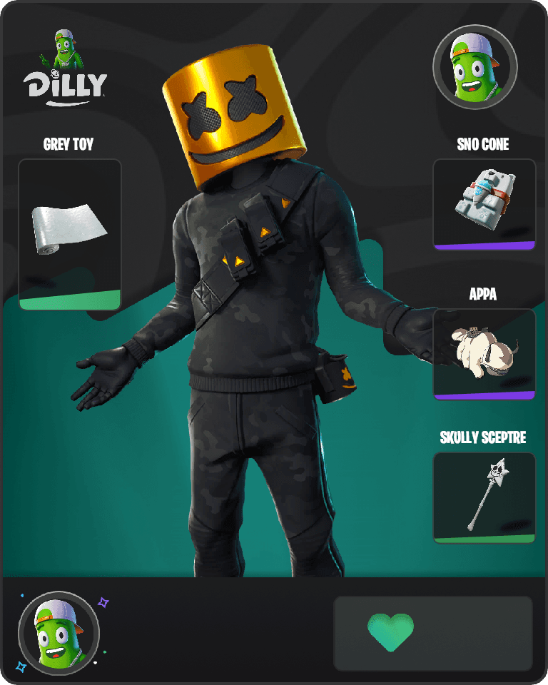 Marshmello Fortnite combo