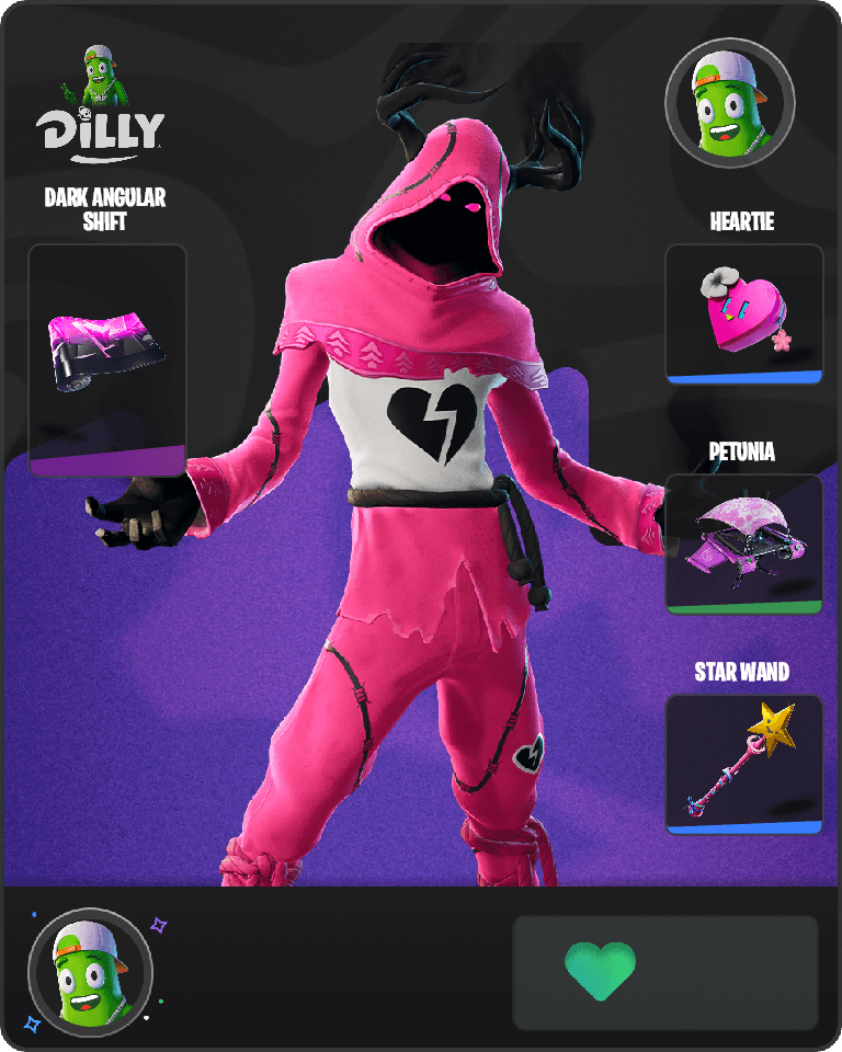 Heartbreaker Shadow Fortnite combo