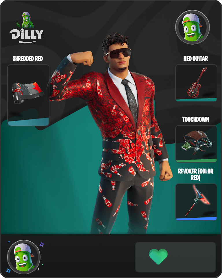 Mahomes Saucy Style Fortnite combo
