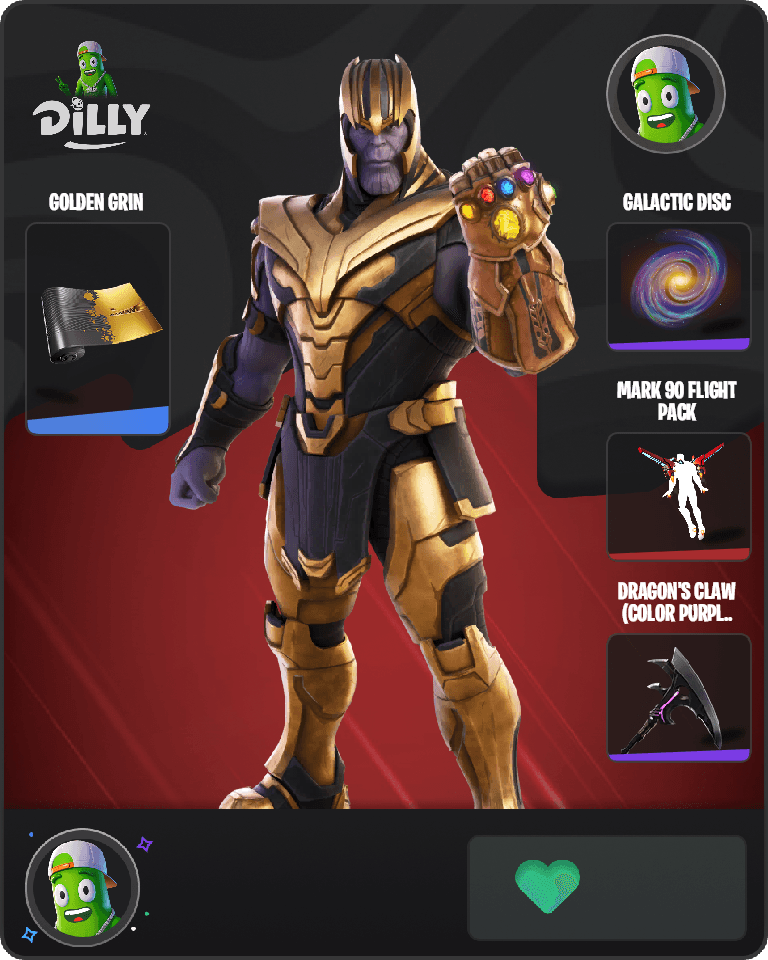 Thanos Fortnite combo