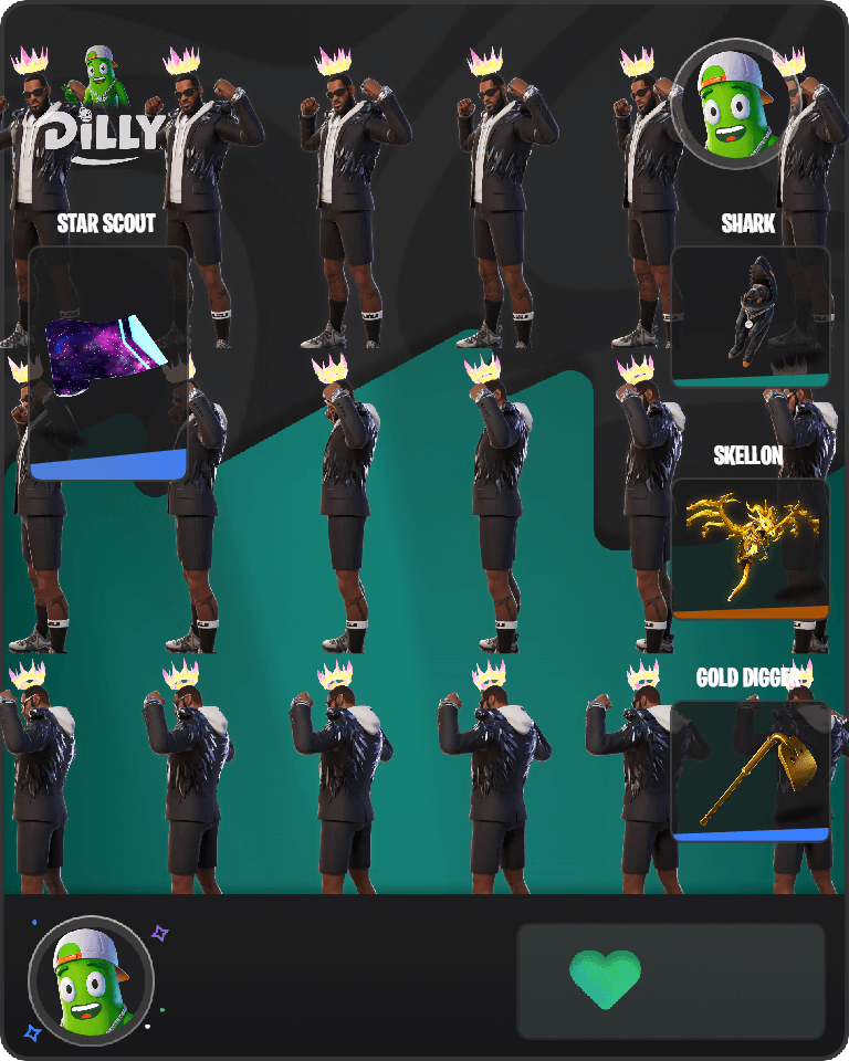 LeBron James Fortnite combo