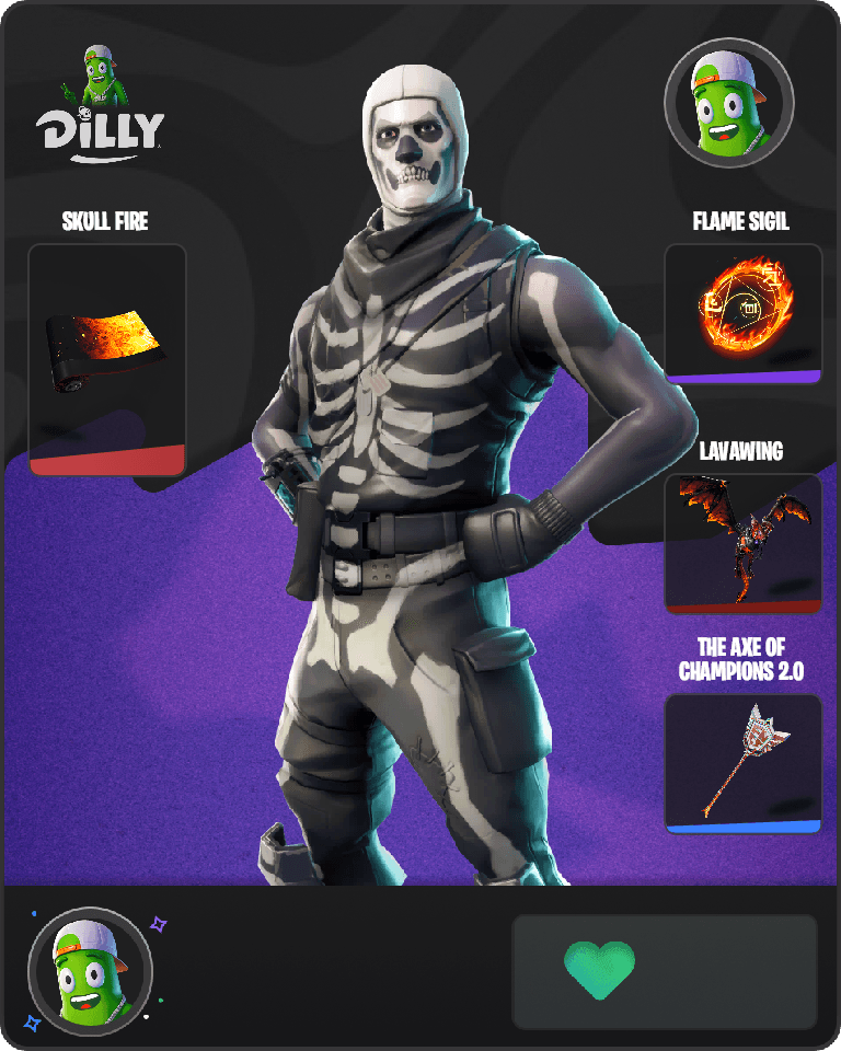 Skull Trooper Fortnite combo
