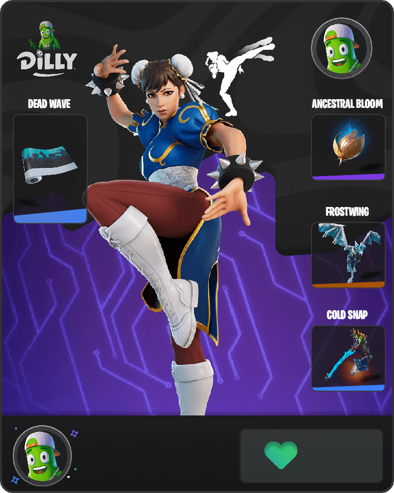 Chun-Li Fortnite combo