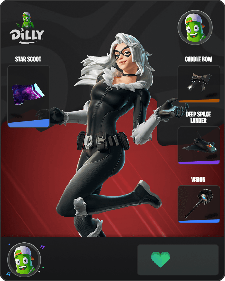 Black Cat Fortnite combo