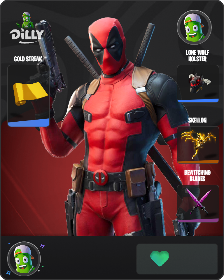 Deadpool Fortnite skin combo