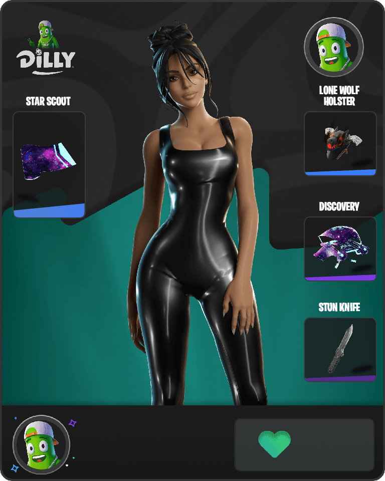 Iconic Kim Kardashian Fortnite combo
