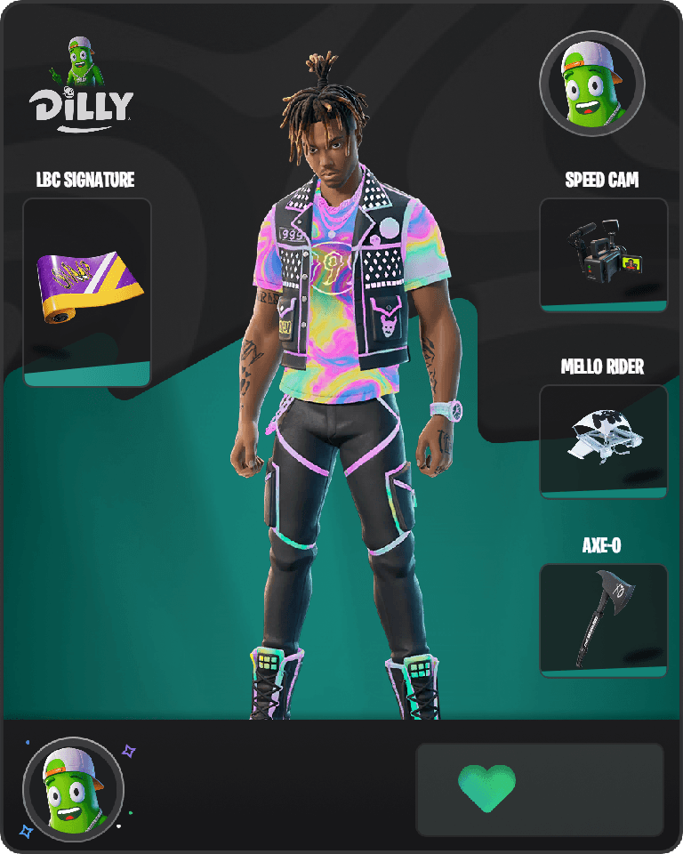 Juice WRLD Fortnite combo