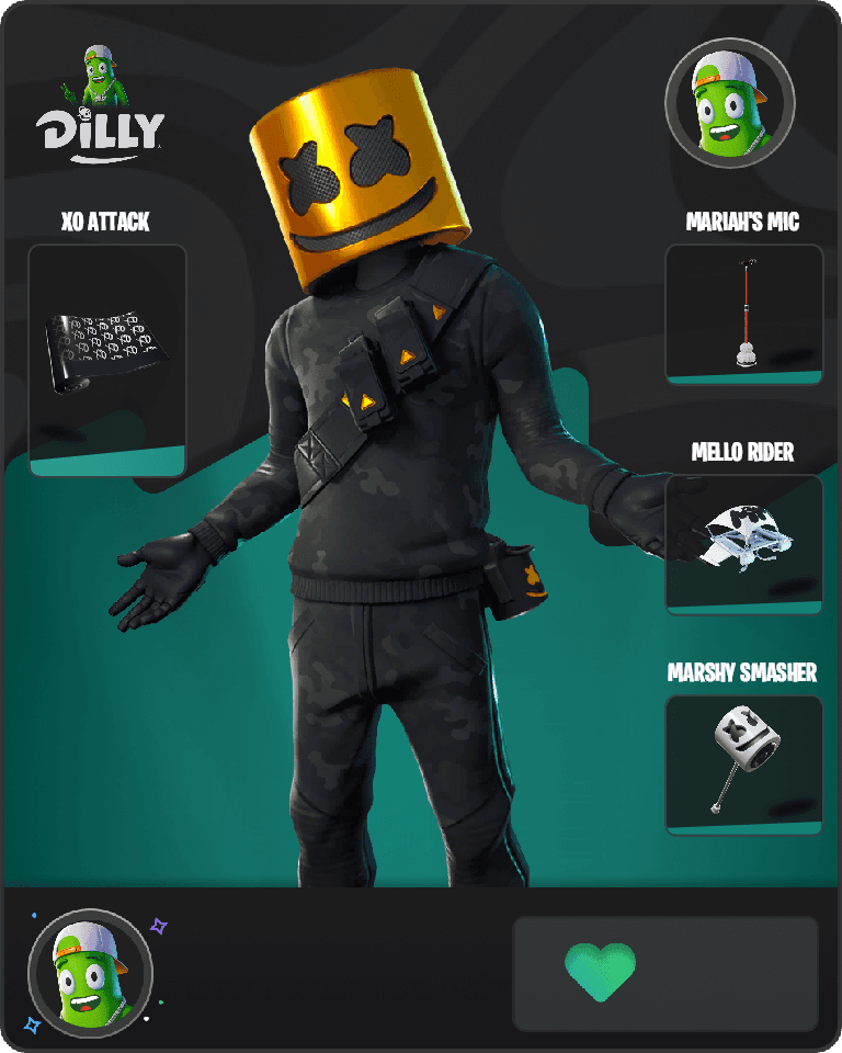 Marshmello Fortnite combo