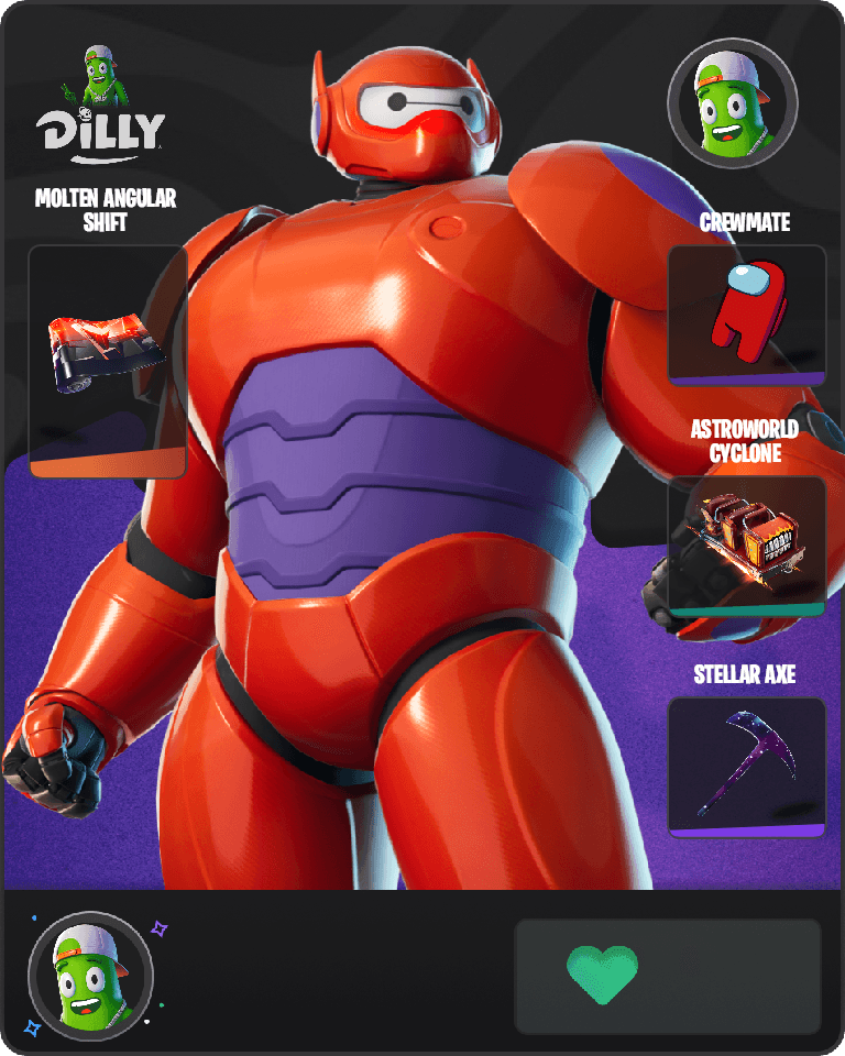 Hero Baymax Fortnite combo