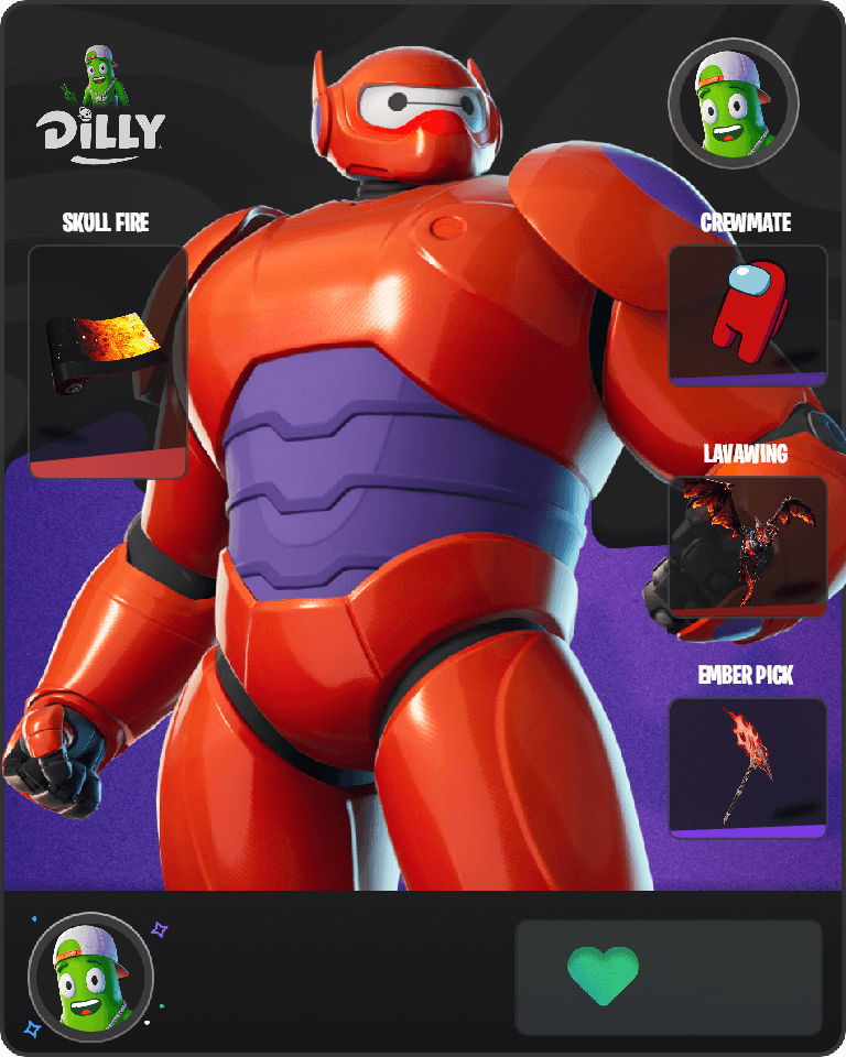Hero Baymax Fortnite combo