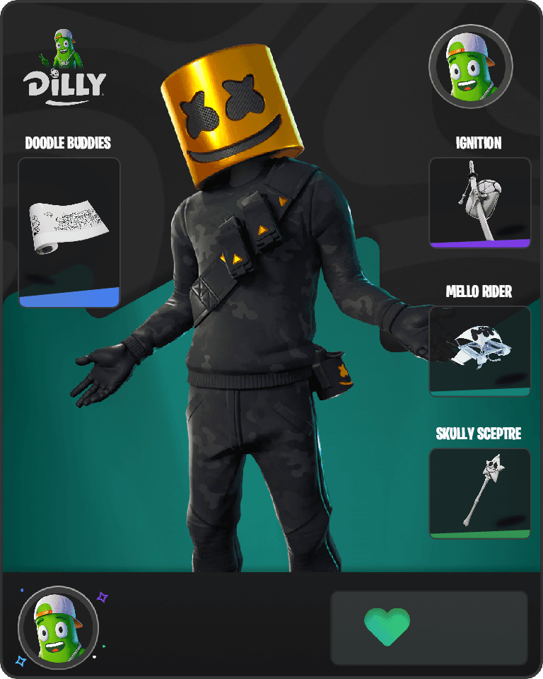 Marshmello Fortnite combo