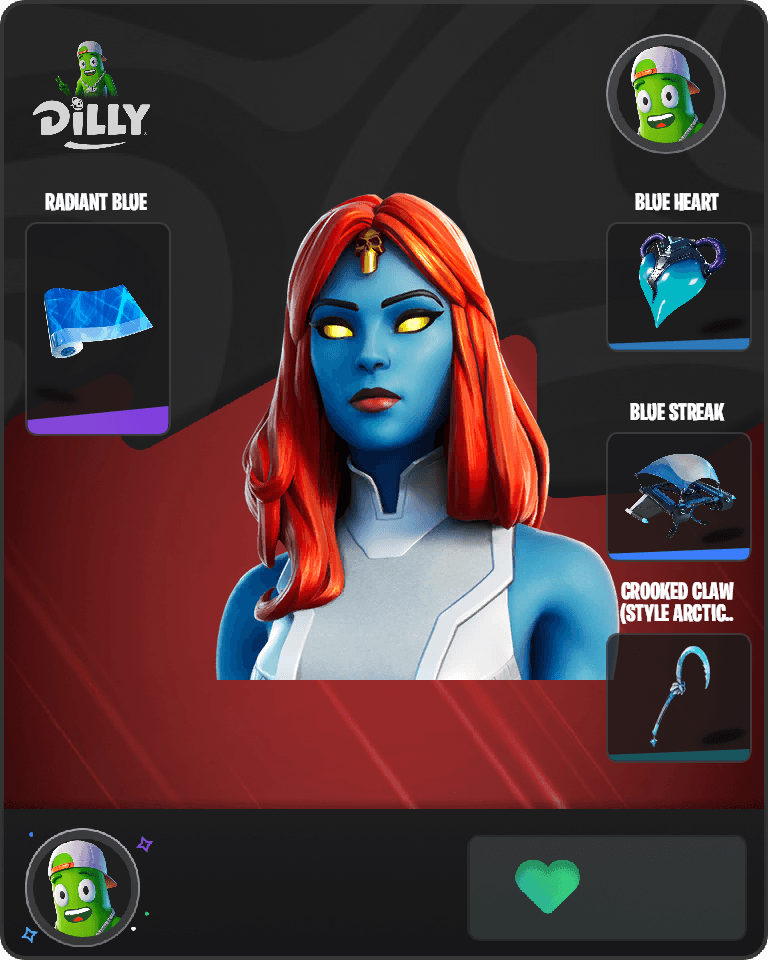 Mystique Fortnite combo