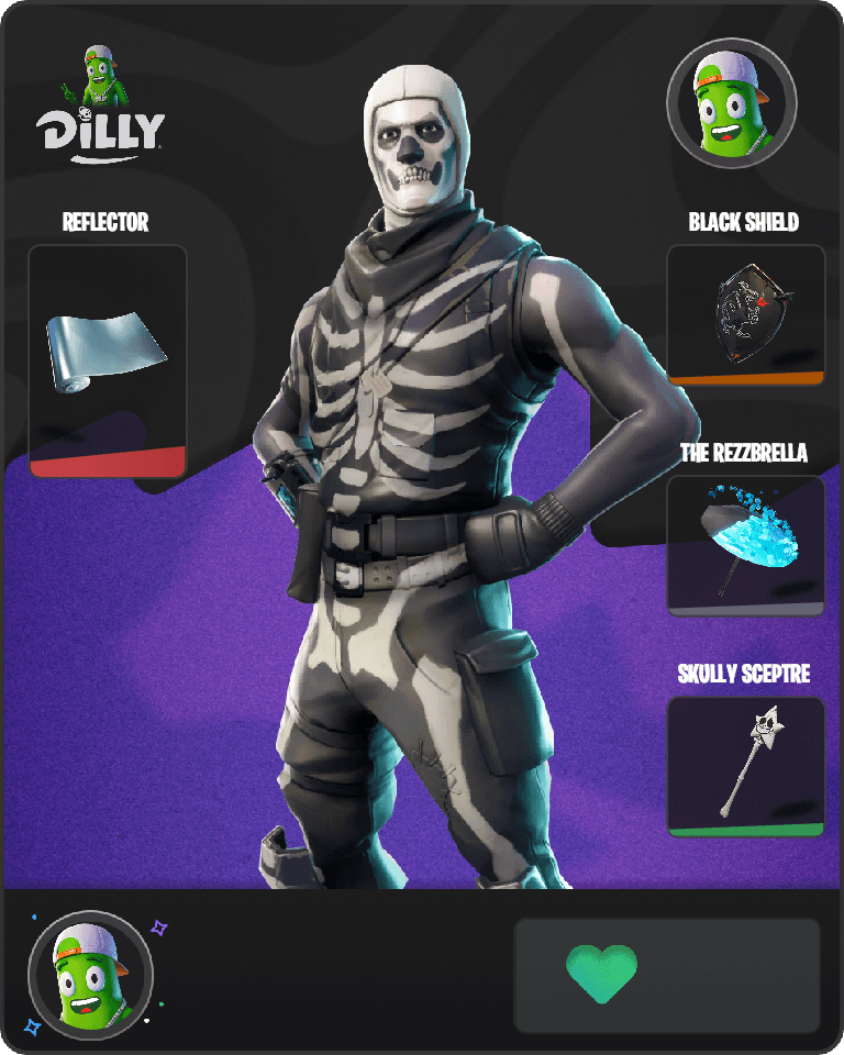 Skull Trooper Fortnite combo
