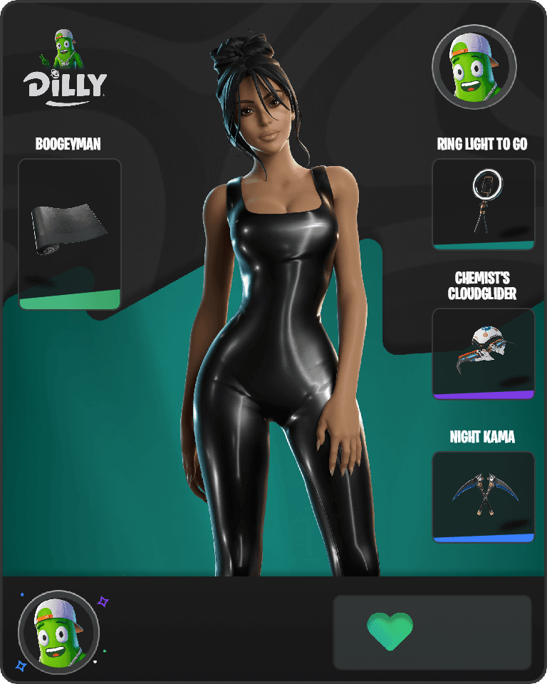 Iconic Kim Kardashian Fortnite combo