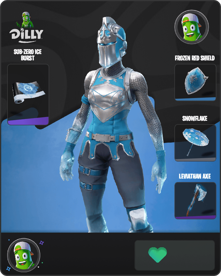 Frozen Red Knight Fortnite combo