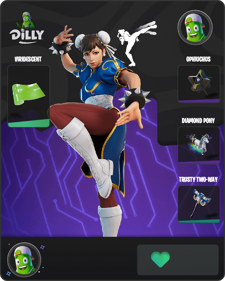 Chun-Li Fortnite combo