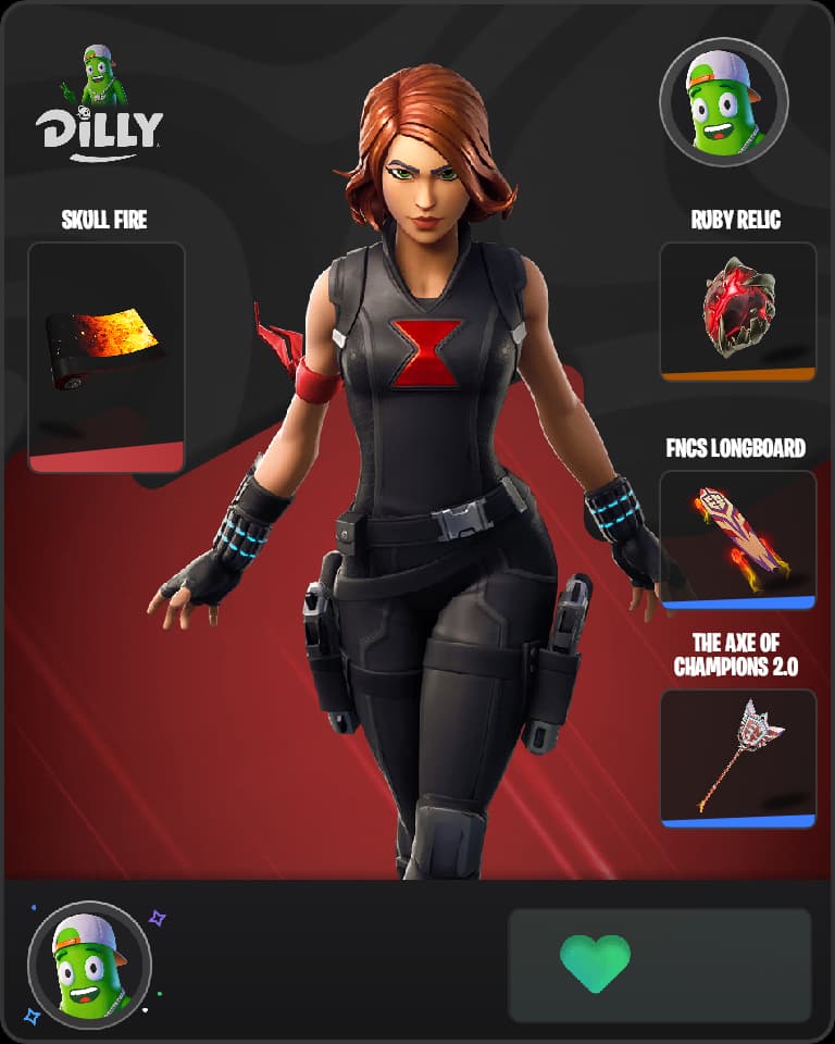 Black Widow Outfit combo by CodeWARAPO