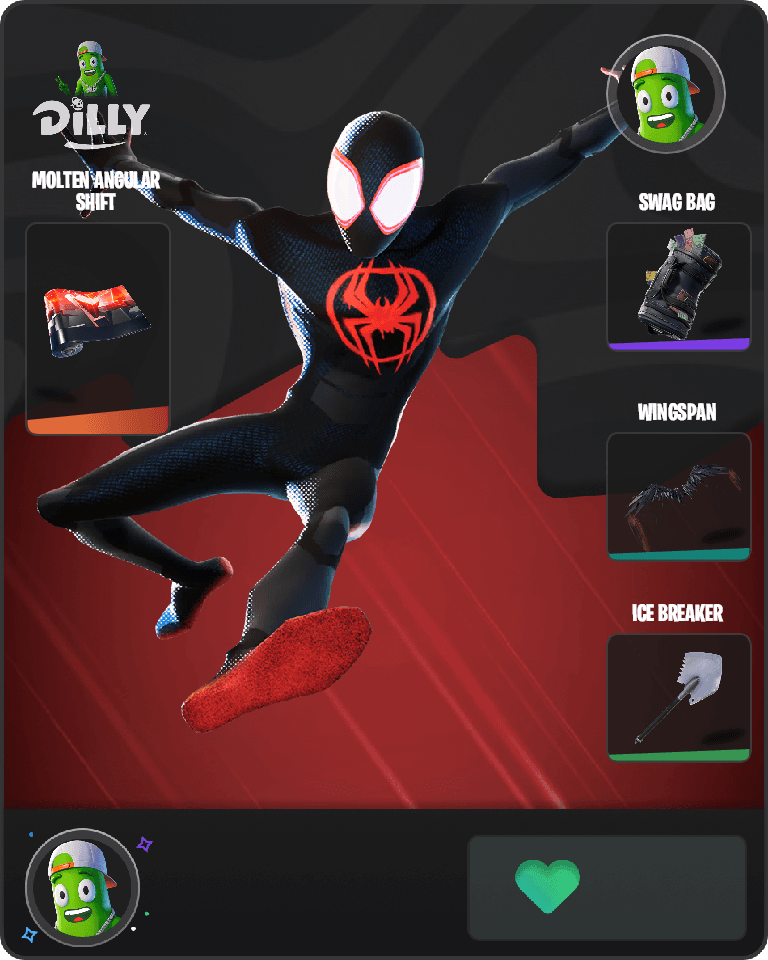 Spider-Man (Miles Morales) Fortnite combo