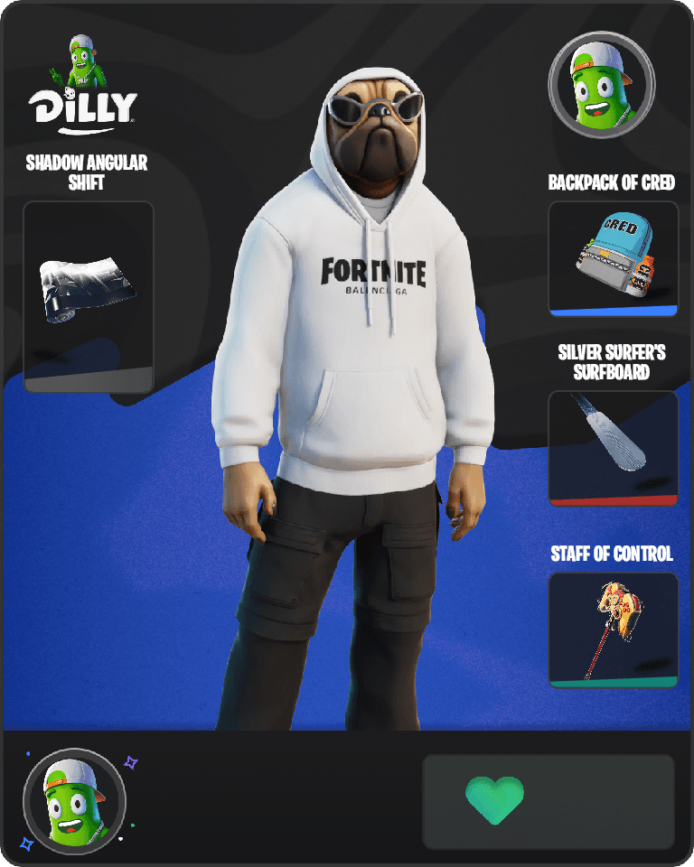 Shady Doggo Fortnite combo