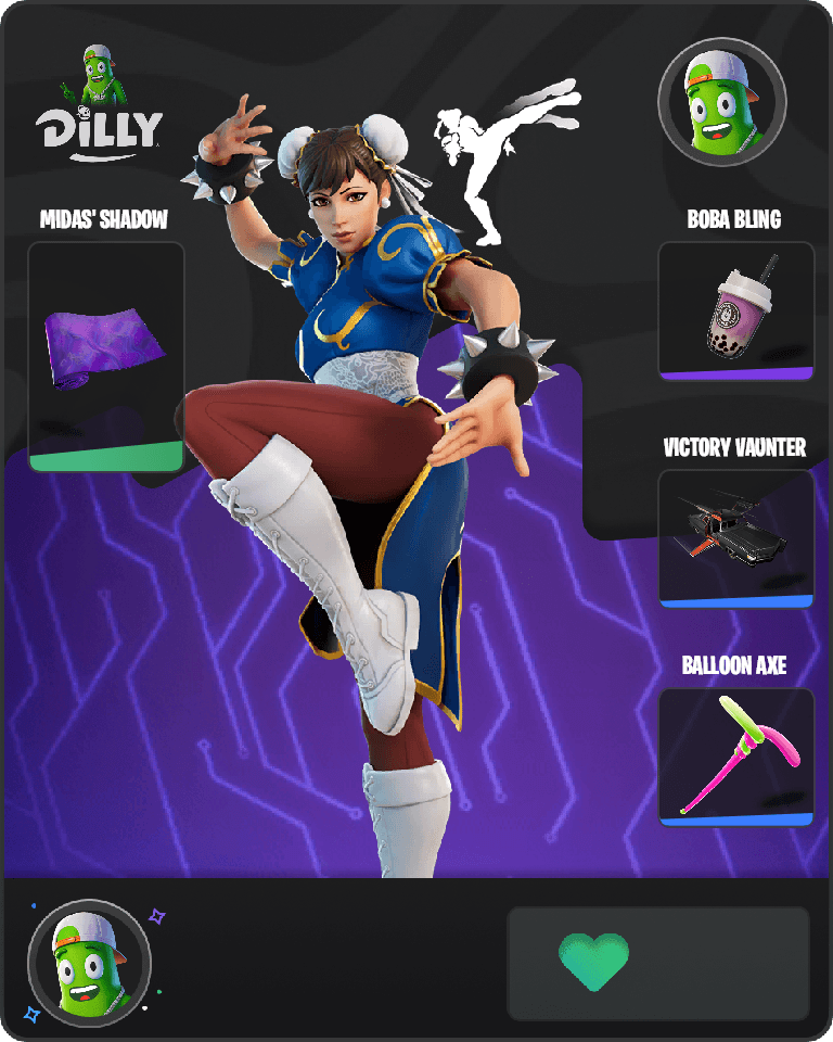 Chun-Li Fortnite combo