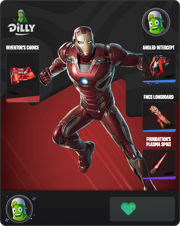 Iron Man Mk 45 Fortnite combo