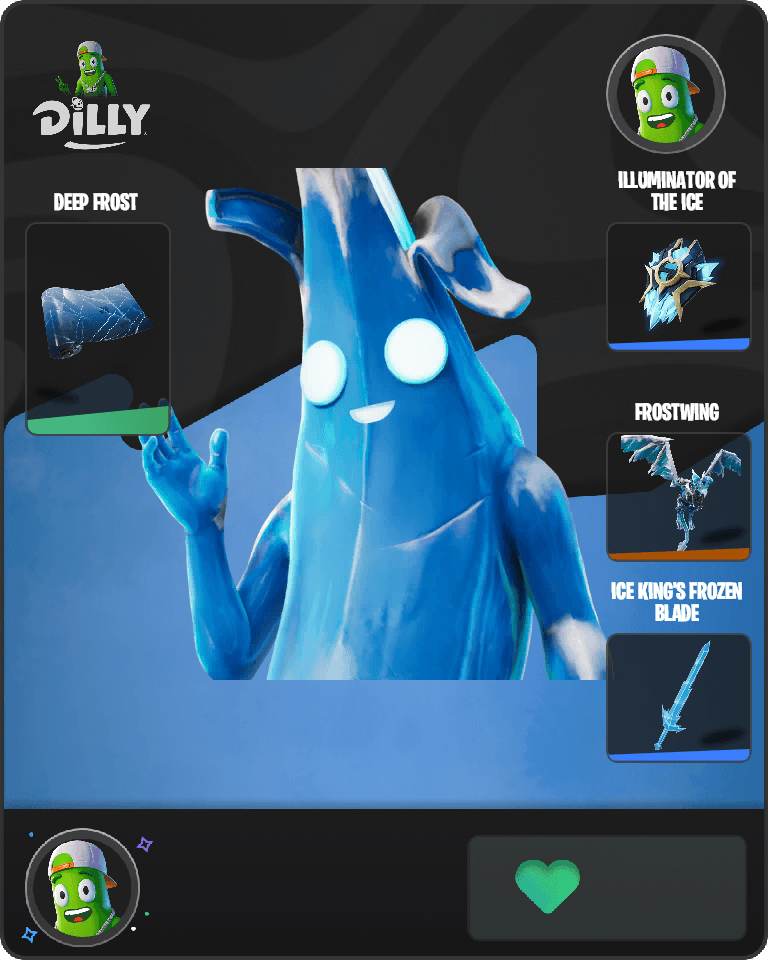Polar Peely Fortnite combo