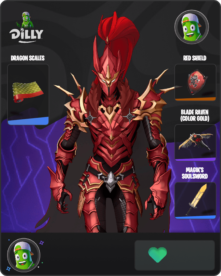 Blood-Red Commander Igris Fortnite combo