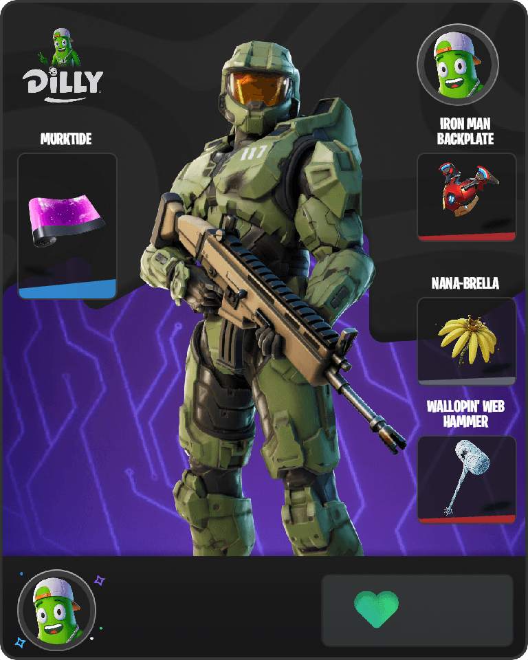 Master Chief Fortnite combo
