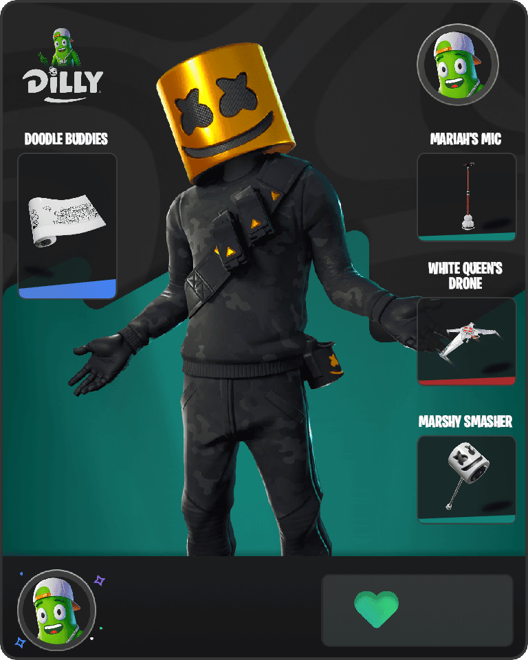 Marshmello Fortnite combo