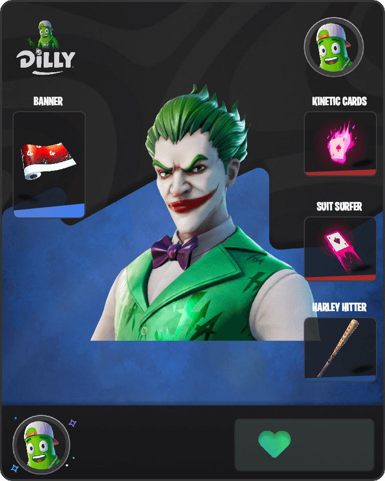 The Joker Fortnite combo
