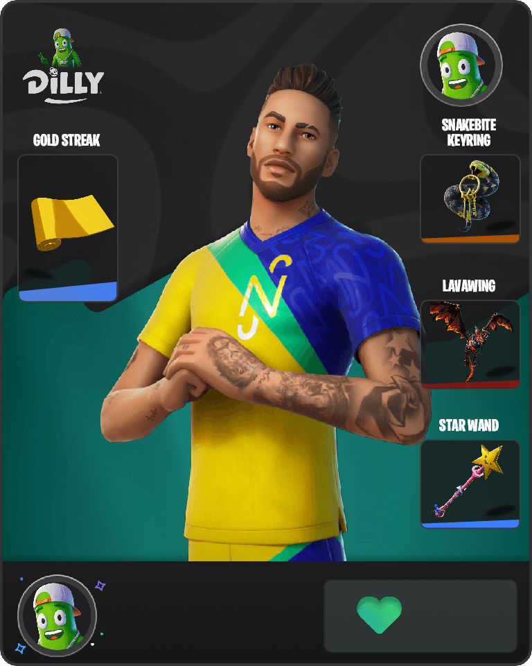 Neymar Jr Fortnite combo