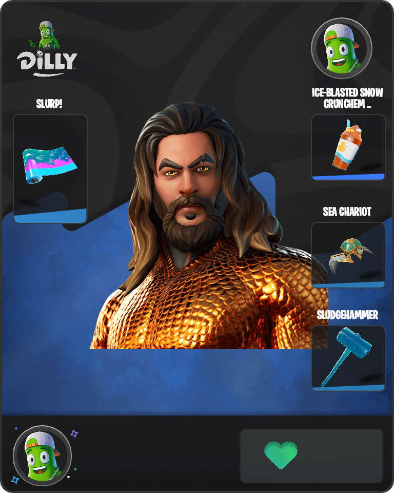 Aquaman Fortnite combo