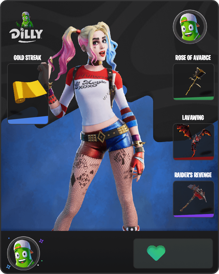 Harley Quinn Fortnite combo