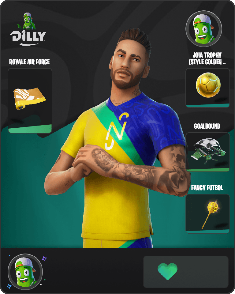 Neymar Jr Fortnite combo
