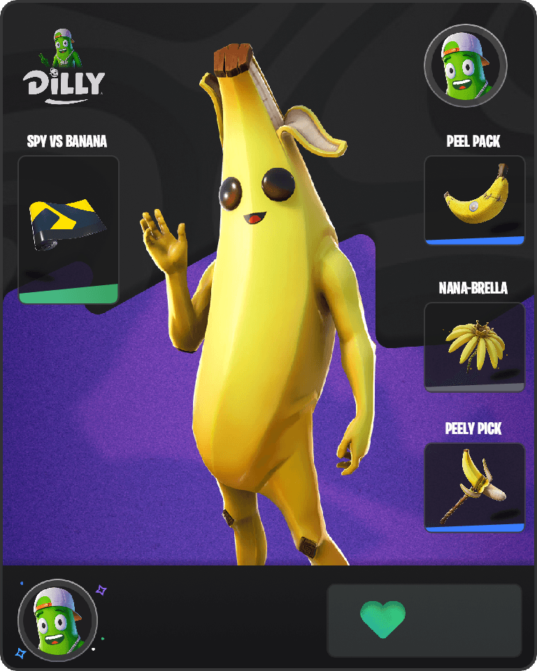 Peely Fortnite combo