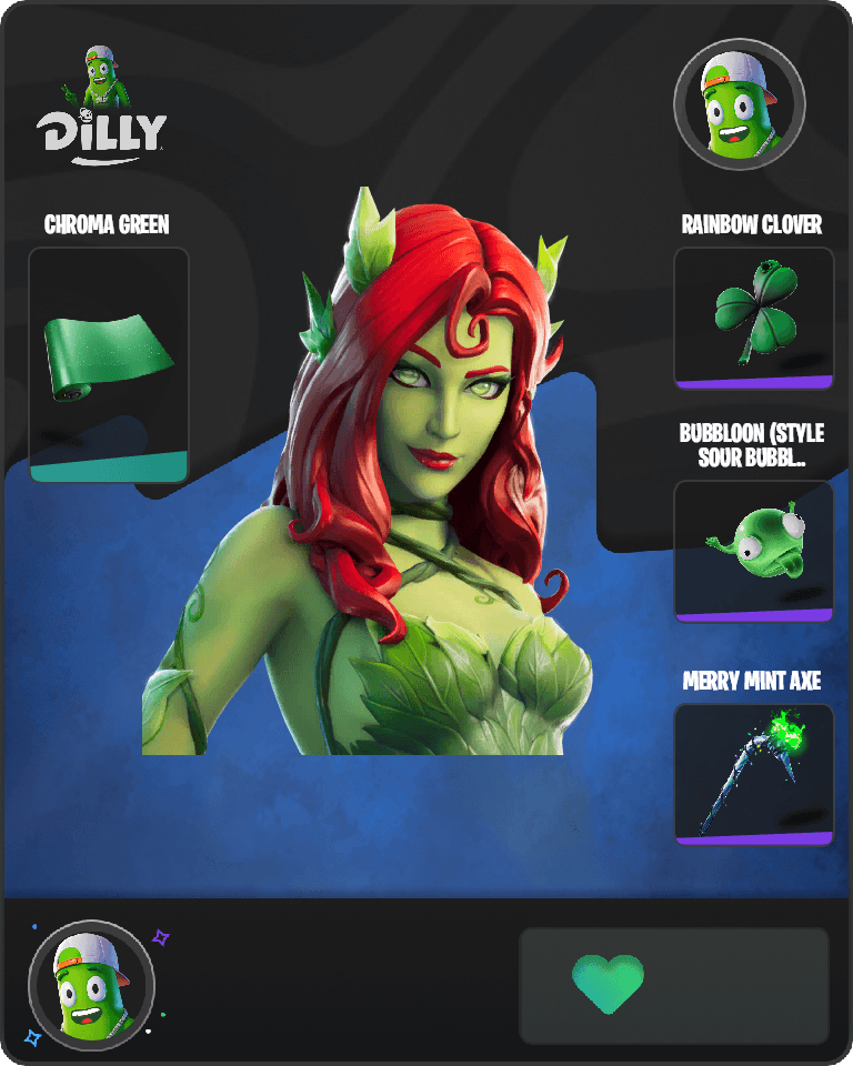 Poison Ivy Fortnite combo