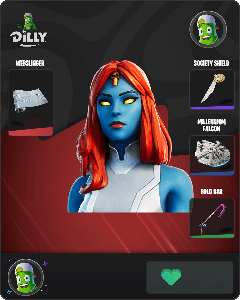 Mystique Fortnite combo