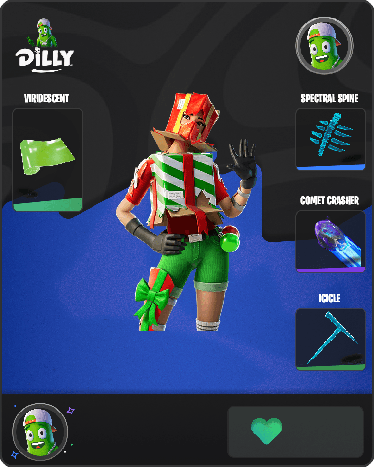 Holiday Boxy Fortnite combo