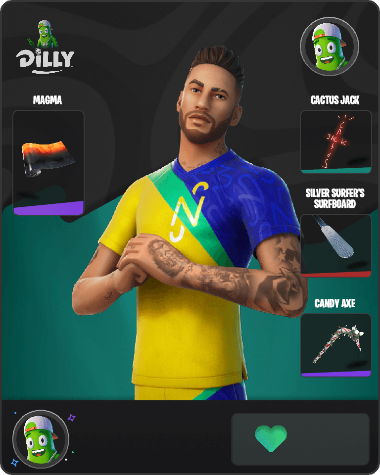 Neymar Jr Fortnite combo