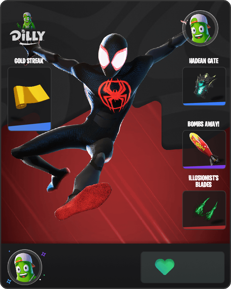 Spider-Man (Miles Morales) Fortnite combo