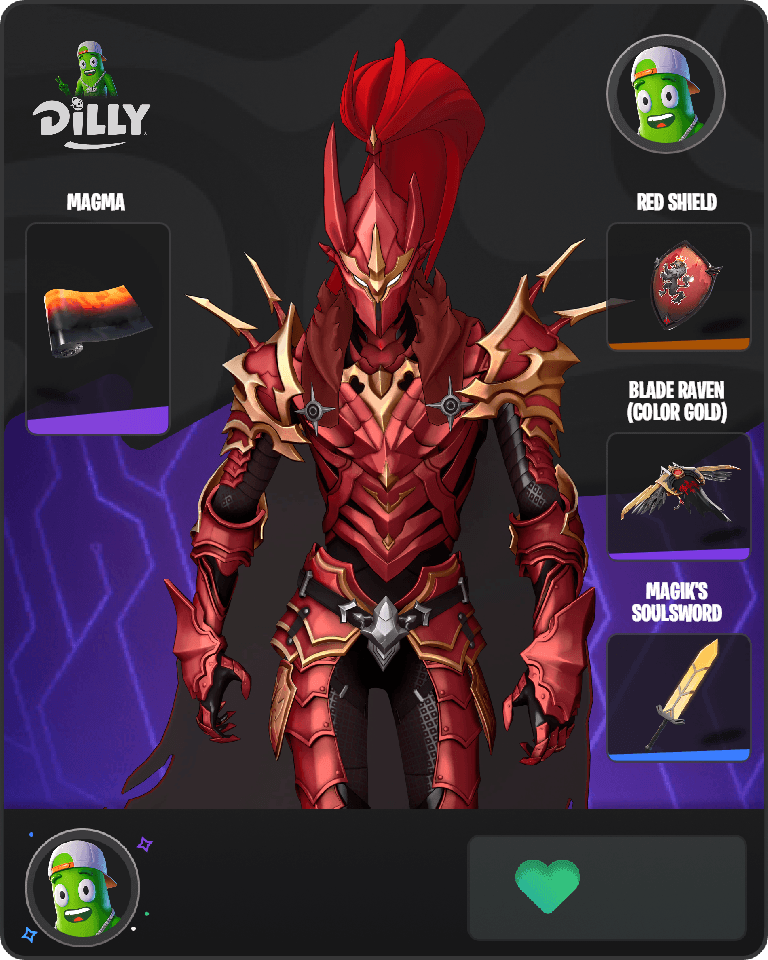 Blood-Red Commander Igris Fortnite combo