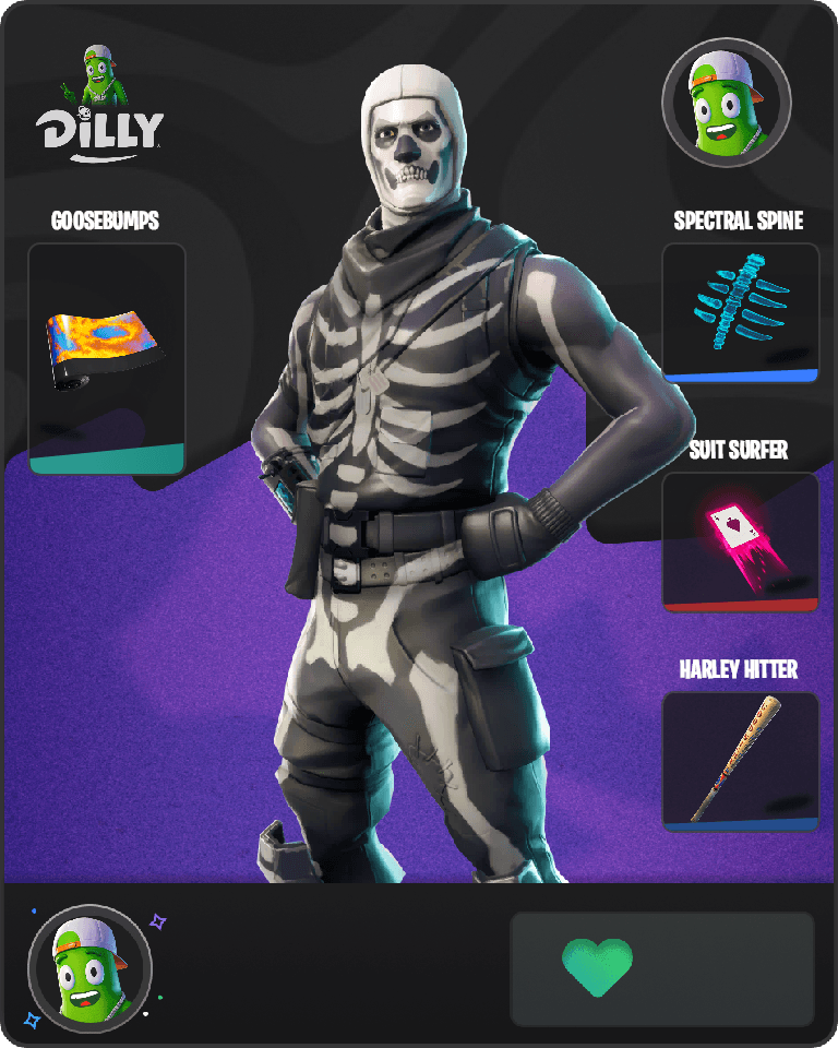 Skull Trooper Fortnite combo