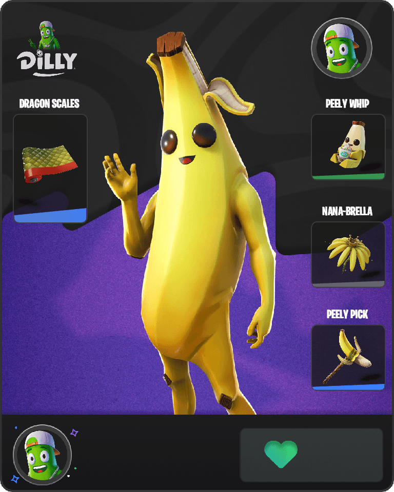 Peely Fortnite combo